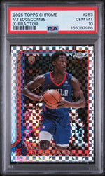 2025 Topps Chrome X-Fractor Vj Edgecombe #253 PSA 10