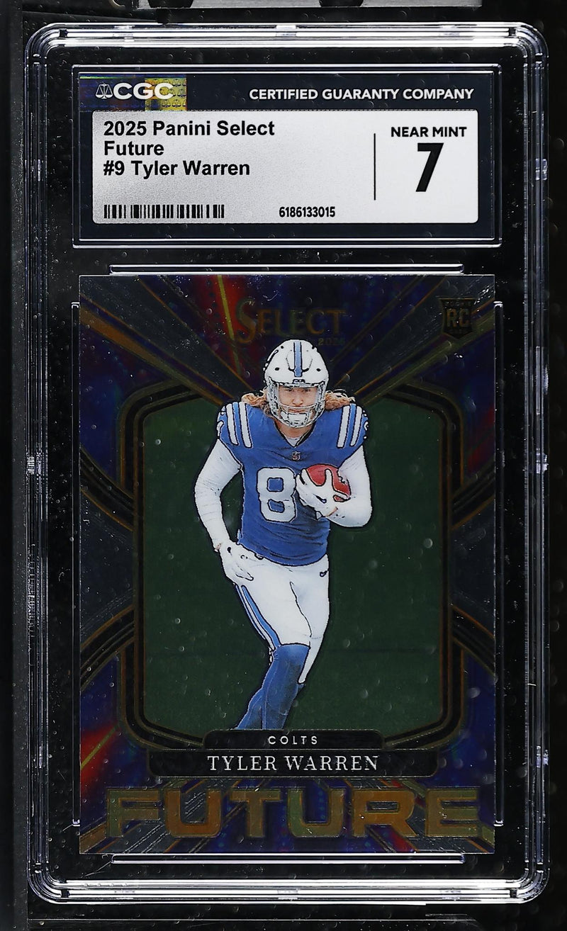 2025 Select #9 Tyler Warren Future CGC 7
