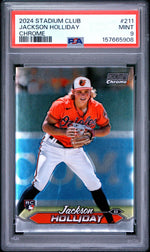 2024 Club Chrome Jackson Holliday #211 PSA 9