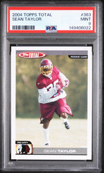 2004 Topps Total Sean Taylor #363 Rookie PSA 9