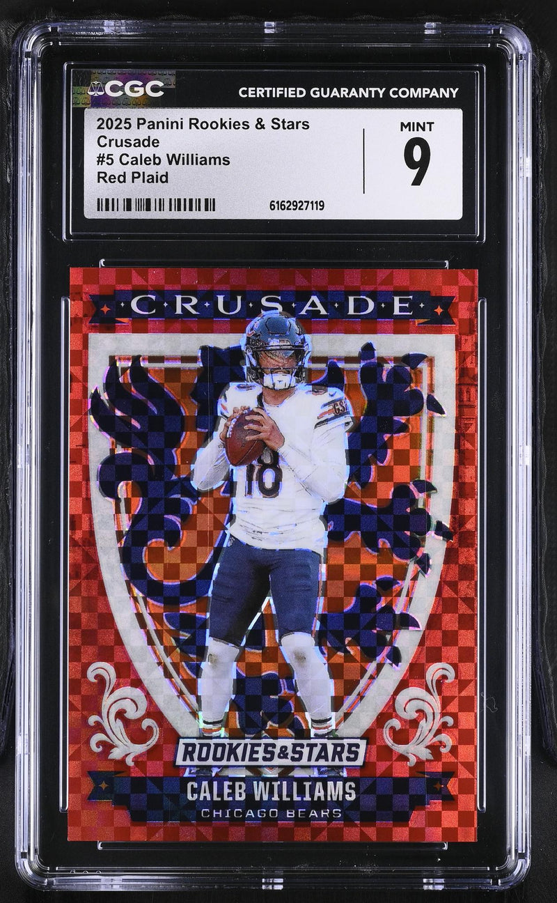 2025 Rookies & Stars #5 Caleb Williams Crusade CGC 9