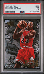 1995 Fleer Metal Nuts and Bolts Michael Jordan #212 PSA 7