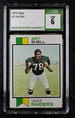 1973 Topps Art Shell #77 CSG 6
