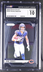 2024 Prizm #385 Rome Odunze CGC 10
