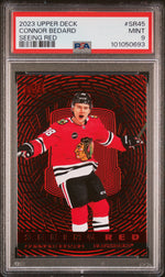 2023 Upper Deck Seeing Red Connor Bedard #SR45 PSA 9