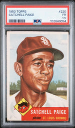 1953 Topps Satchel Paige #220 PSA 1.5