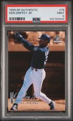 1999 SP Authentic Ken Griffey Jr. #76 PSA 9