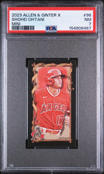 2023 Topps Allen & Ginter X Mini Shohei Ohtani #96 PSA 7