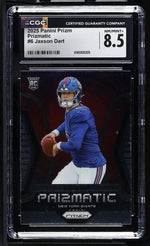 2025 Prizm #6 Jaxson Dart Prizmatic CGC 8.5