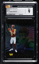 2024 Illusions #93 Jayden Daniels CGC 9