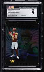 2024 Illusions #93 Jayden Daniels Retail CGC 9