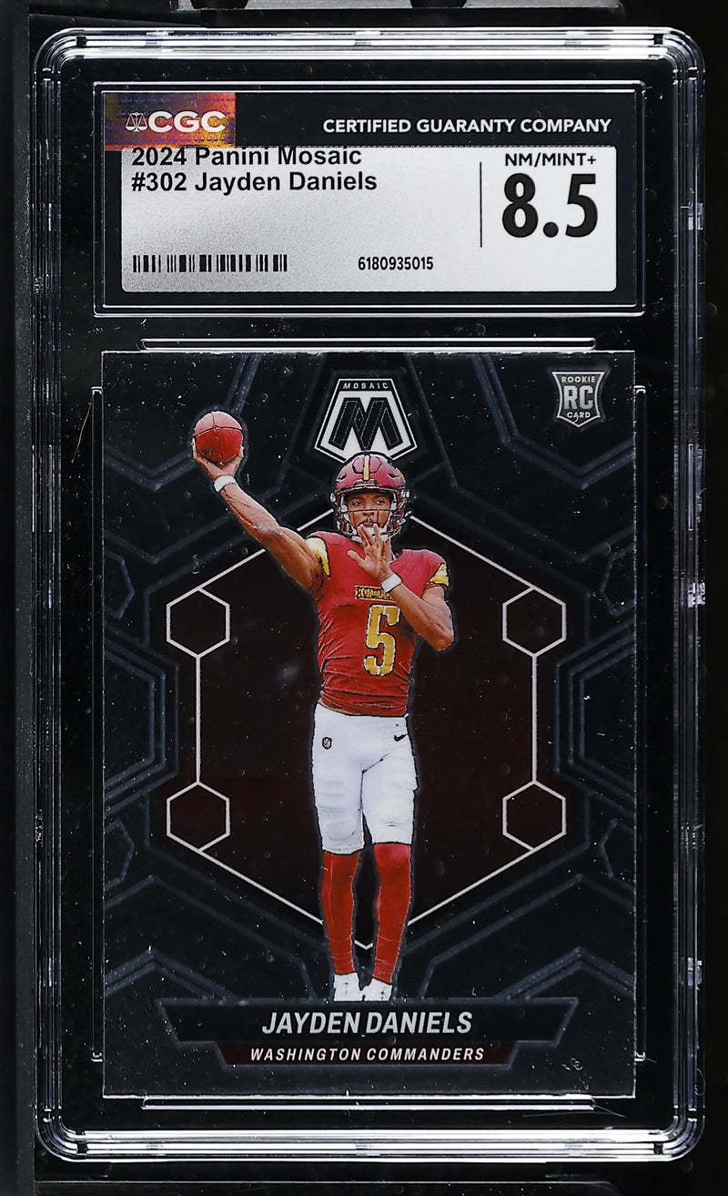 2024 Mosaic #302 Jayden Daniels CGC 8.5