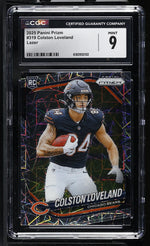 2025 Prizm #319 Colston Loveland Lazer CGC 9
