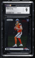 2024 Prizm #309 Bo Nix CGC 9