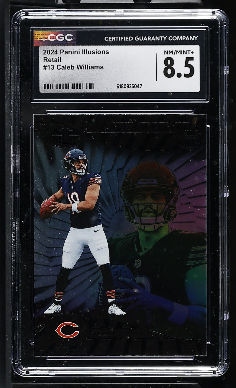 2024 Illusions #13 Caleb Williams Retail CGC 8.5