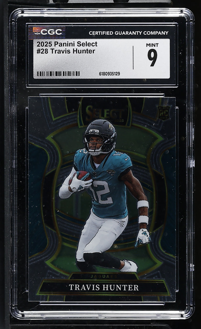 2025 Select #28 Travis Hunter Concourse CGC 9
