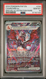 2024 Pokemon Scarlet and Violet Paldean Fates Special Illustration Rare Charizard Ex #234 PSA 10