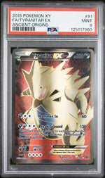 2015 Pokemon XY Ancient Origins Tyranitar Ex #91 PSA 9