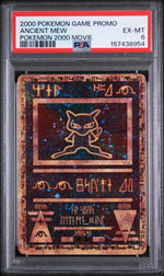 2000 Pokemon Promo Movie 2000 Ancient Mew PSA 6