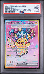 2026 Pokemon Mega Evolution Ascended Heroes Special Illustration Rare Pikachu Ex #277 PSA 9