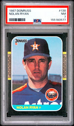 1987 Donruss Nolan Ryan #138 PSA 7