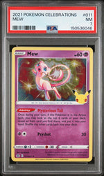 2021 Pokemon Celebrations Mew #011 PSA 7