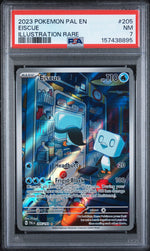 2023 Pokemon Scarlet and Violet Paldea Evolved Illustration Rare Eiscue #205 PSA 7
