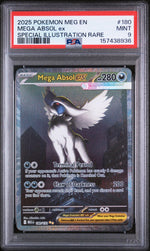 2025 Pokemon Mega Evolution Special Illustration Rare Mega Absol Ex #180 PSA 9