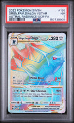 2022 Astral Radiance English Origin Forme Dialga Vstar #198 PSA 7