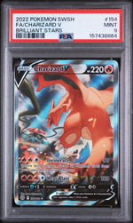 2022 Pokemon Sword and Shield Brilliant Stars Charizard V #154 PSA 9