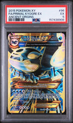 2015 Pokemon XY Ancient Origins Primal Kyogre Ex #96 PSA 5