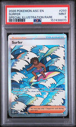 2026 Pokemon Mega Evolution Ascended Heroes Special Illustration Rare Surfer #293 /217 PSA 9