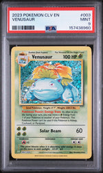 2023 Pokemon Classic Venusaur and Lugia Ex Deck Venusaur #003 PSA 9
