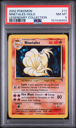2002 Pokemon Legendary Collection Holo Ninetales #17 PSA 8