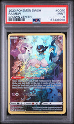 2023 Pokemon Sword and Shield Crown Zenith Galarian Gallery Mew #GG10 PSA 9