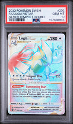 2022 Pokemon Sword and Shield Silver Tempest Secret Rare Lugia Vstar #202 PSA 10