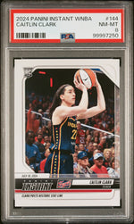 2024 Panini Instant WNBA Caitlin Clark #144 /14567 PSA 8