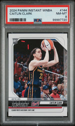 2024 Panini Instant WNBA Caitlin Clark #144 /14567 PSA 8