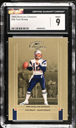 2005 Donruss Classics #58 Tom Brady CGC 9