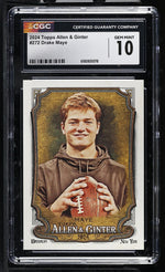 2024 Allen & Ginter #272 Drake Maye CGC 10