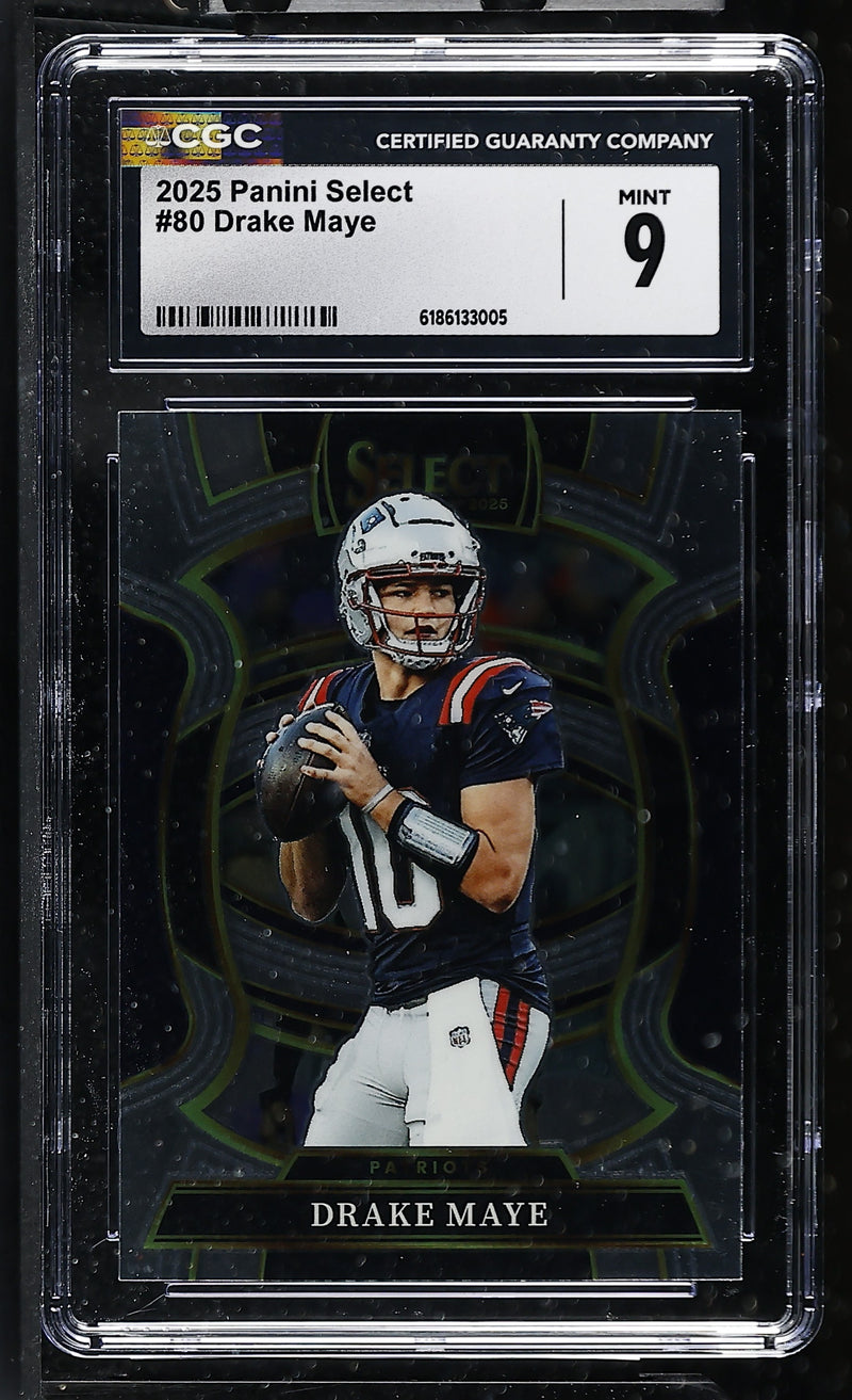 2025 Select #80 Drake Maye Concourse CGC 9