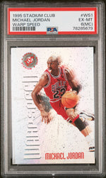 1995 Stadium Club Warp Speed Michael Jordan #WS1 PSA 6