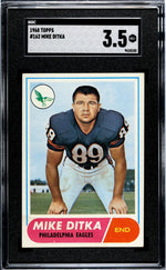 1968 Topps Mike Ditka #162 SGC 3.5