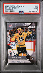 2025 Topps Now NHL Stickers Sidney Crosby #30 PSA 9