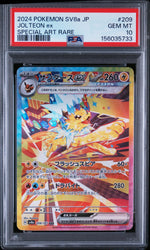 2024 Pokemon Scarlet and Violet Terastal Festival Ex Japanese Special Art Rare Jolteon Ex #209 PSA 10