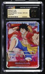 2024 Bandai Premium Booster: The Best Monkey D. Luffy OP01-024 Super Rare CGC 10