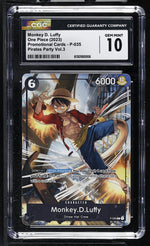 One Piece Promotional P-035 Monkey D. Luffy Pirates Party Vol.3 CGC 10