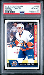 2016 Upper Deck O-Pee-Chee Update Mathew Barzal #689 PSA 10