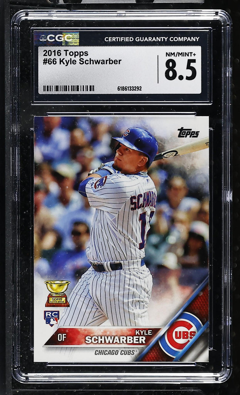 2016 Topps Kyle Schwarber #66 Rookie CGC 8.5