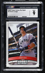 2025 Topps Hobby Rip Night Aaron Judge #2 CGC 9